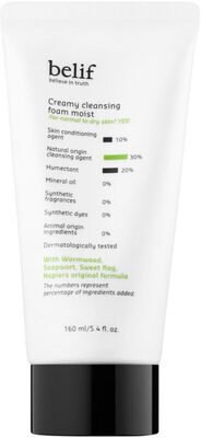 belif – Creamy Cleansing Foam Moist