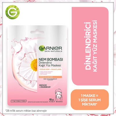Garnier – Masque Tissu Hydratant SOS Apaisant